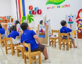 PHÒNG MỸ THUẬT CHO BÉ